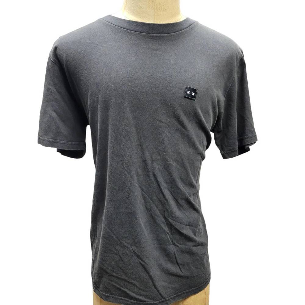 NEW ZGY DENIM men's cotton t-shirt in vintage black